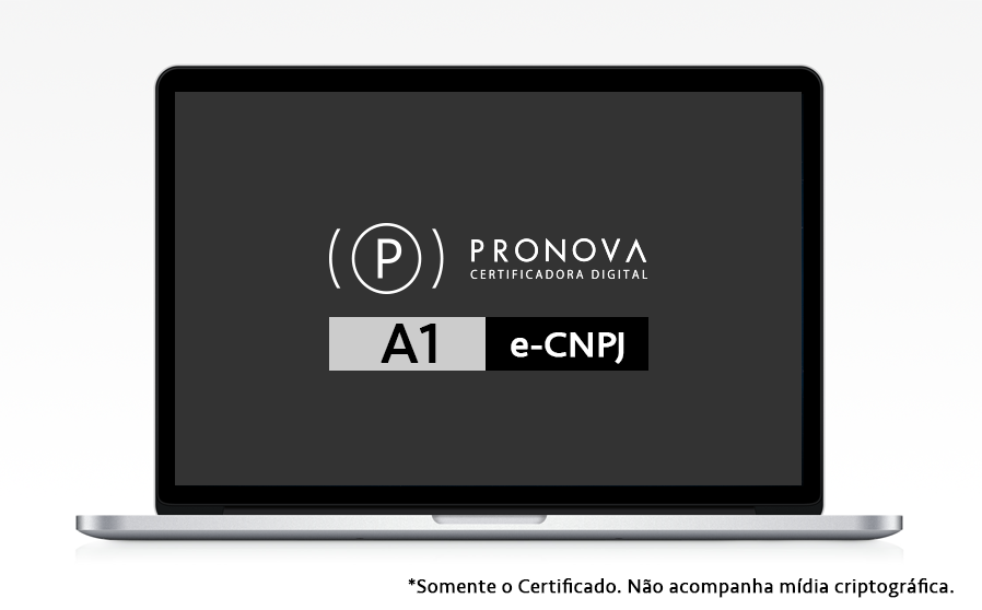 CERTIFICADO DIGITAL E-CNPJ A1